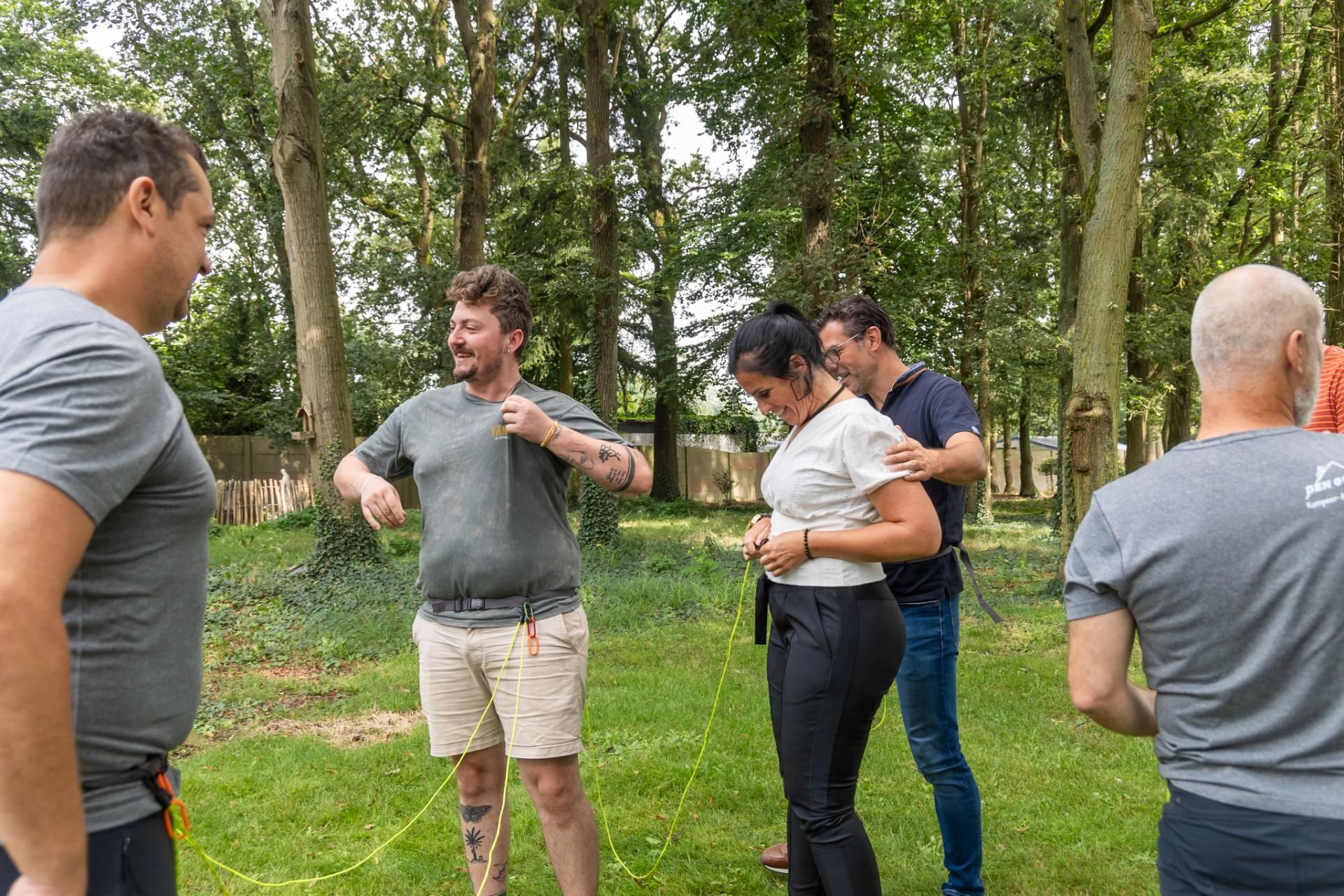 Talenten sterktes deelnemer verbinding